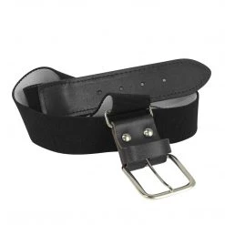 Twin City Adjustable Elastic Baseball Belts - Black