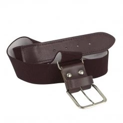 Twin City Adjustable Elastic Baseball Belts - Brown