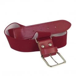 Twin City Adjustable Elastic Baseball Belts - Cardinal