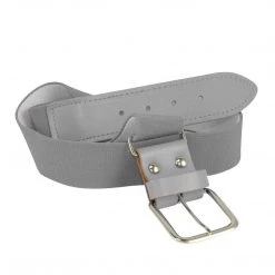 Twin City Adjustable Elastic Baseball Belts - Gray
