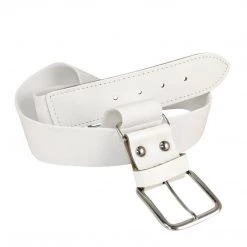Twin City Adjustable Elastic Baseball Belts - White
