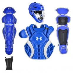 Under Armour PTH Victory Series UACKCC2-YVS Youth 7-9 Yr Catcher's Kit - Royal Baseball