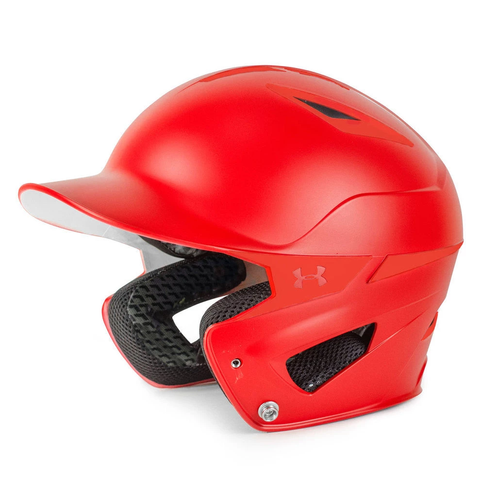 Under Armour Youth Solid Converge Batting Helmet UABH2-150 - Scarlet 3 Under Armour Youth Solid Converge Batting Helmet UABH2-150 - Scarlet