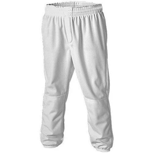 Alleson Double Knit Pull Up Youth Baseball Pants - White 3 Alleson Double Knit Pull Up Youth Baseball Pants - White