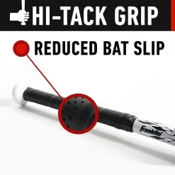 Franklin Venom 1200 (-12) USA Approved 2 1/4" Tee Ball Bat - Black White Baseball 7 Franklin Venom 1200 (-12) USA Approved 2 1/4