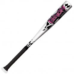 Franklin Venom 1200 (-12) USA Approved 2 1/4" Tee Ball Bat - Black White Baseball