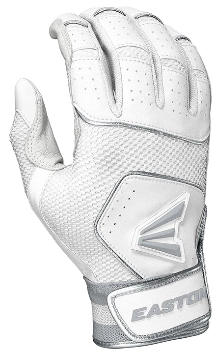 Easton Walk-Off NX Youth Batting Gloves - White 3 Easton Walk-Off NX Youth Batting Gloves - White