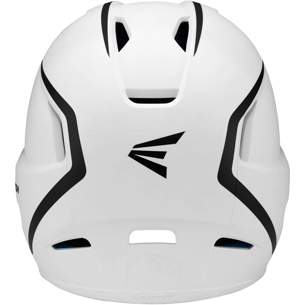 Easton Z5 2.0 Matte Two-Tone Batting Helmet - White Black 4 Easton Z5 2.0 Matte Two-Tone Batting Helmet - White Black