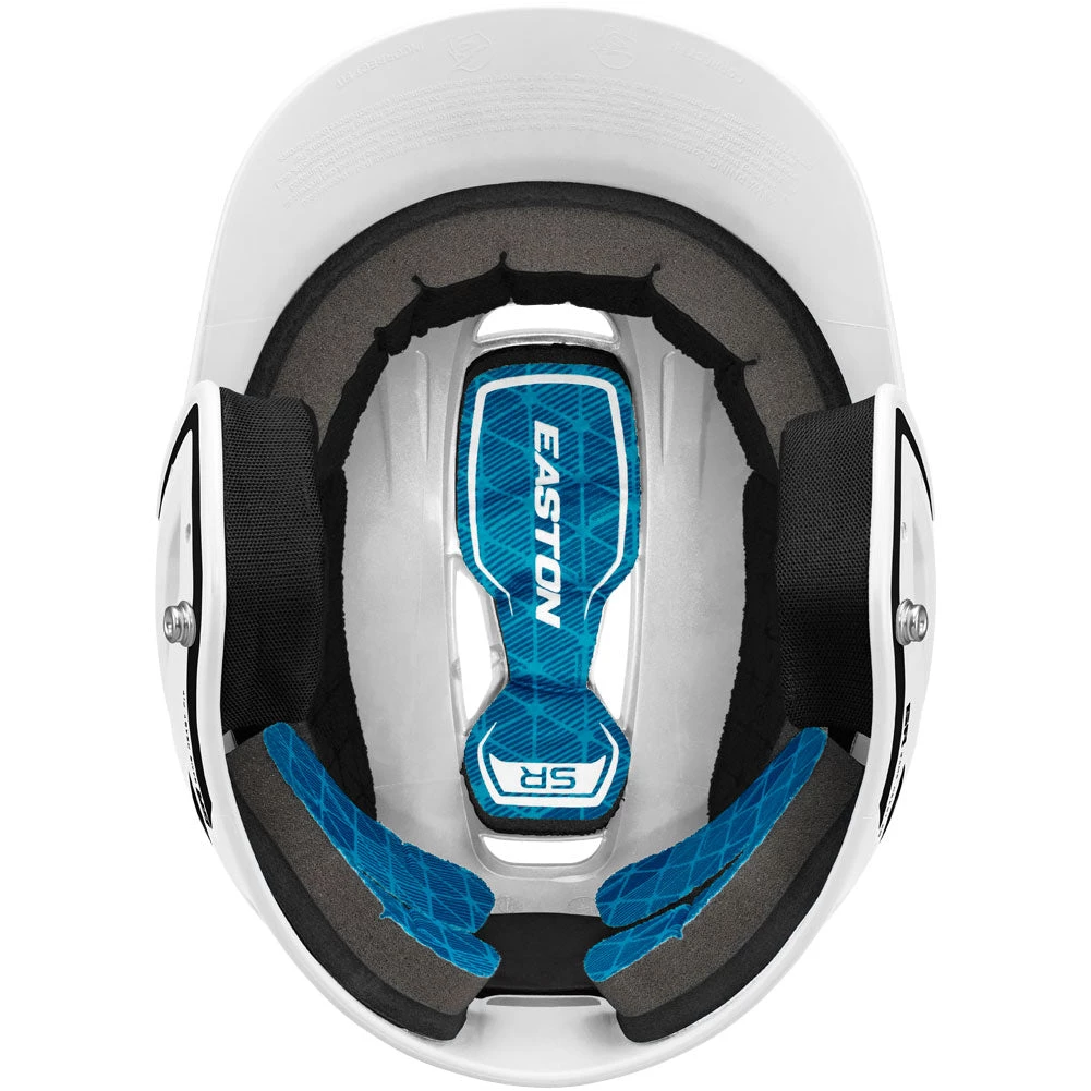 Easton Z5 2.0 Matte Two-Tone Batting Helmet - White Black 5 Easton Z5 2.0 Matte Two-Tone Batting Helmet - White Black