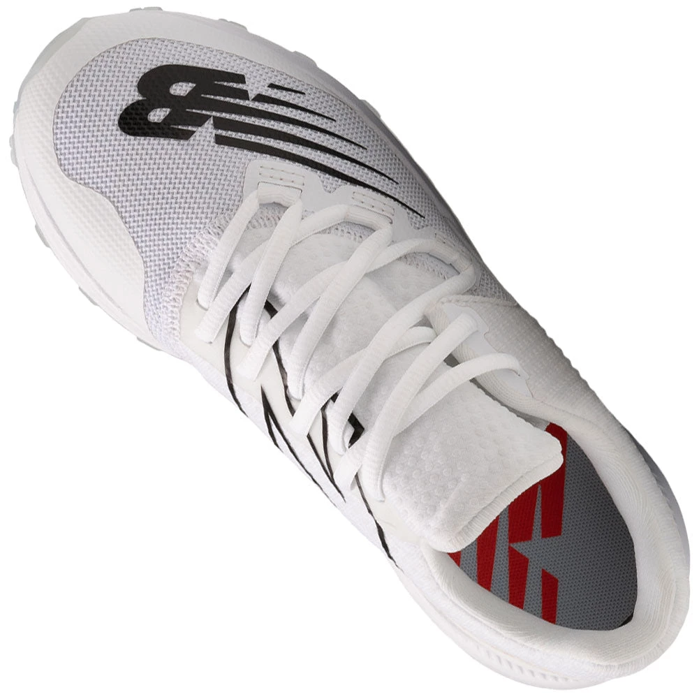 New Balance FuelCell New Balance Youth TY4040v6 Turf Baseball Shoes - White Black 7 New Balance FuelCell New Balance Youth TY4040v6 Turf Baseball Shoes - White Black