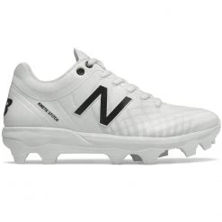 New Balance PL4040v5 Molded Cleats Low-Cut - White