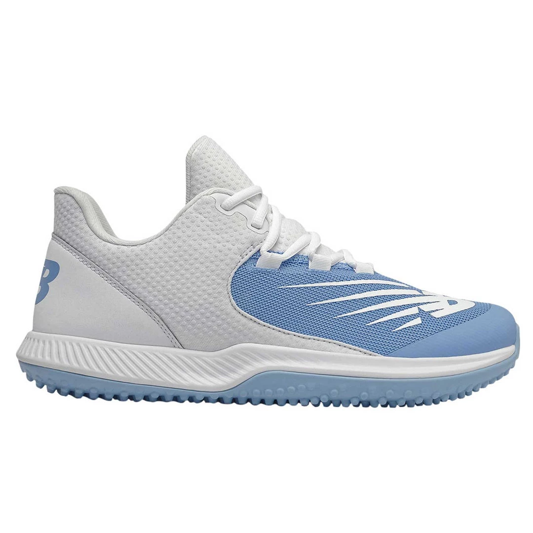 New Balance FuelCell T4040v6 Turf Synthetic Mesh Shoes - Team Carolina White 3 New Balance FuelCell T4040v6 Turf Synthetic Mesh Shoes - Team Carolina White