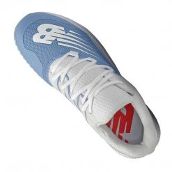 New Balance FuelCell T4040v6 Turf Synthetic Mesh Shoes - Team Carolina White 11 New Balance FuelCell T4040v6 Turf Synthetic Mesh Shoes - Team Carolina White