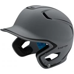 Baseball Easton Z5 2.0 Matte Two-Tone Batting Helmet - Charcoal Black
