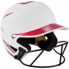 Softball Mizuno F6 With FP Mask Matte 2Tone - White Red