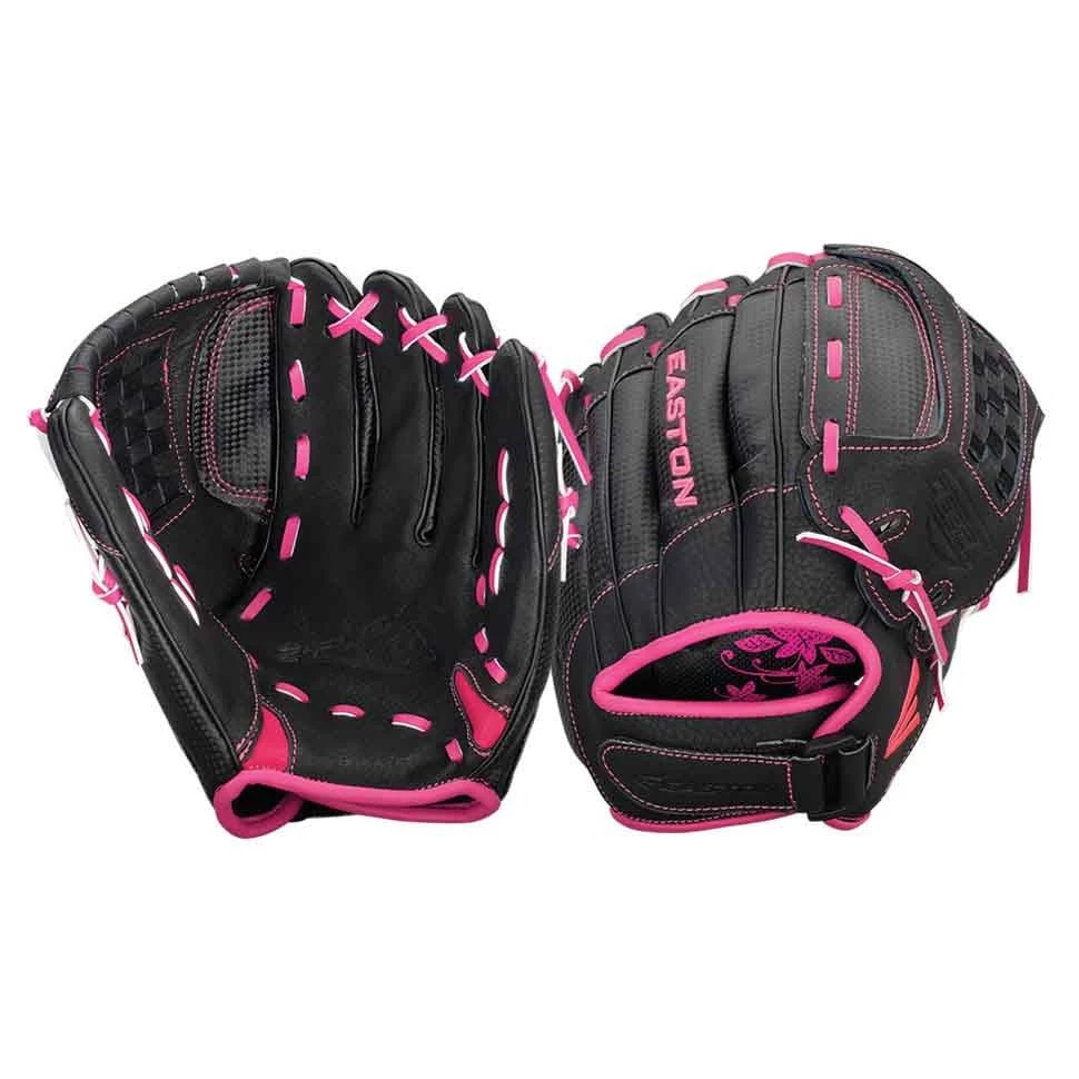 Easton Z-Flex ZFXFP 1100BKPK 12.00" Utility Fastpitch Glove - Black Pink 3 Easton Z-Flex ZFXFP 1100BKPK 12.00" Utility Fastpitch Glove - Black Pink